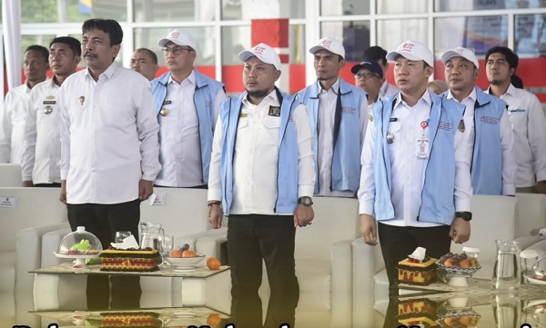 Ketua Komisi II DPRD Lampung Hadiri Peluncuran Koperasi Merah Putih