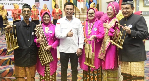 DPRD Lampung Hadiri Pengukuhan Kepengurusan Daerah Lantip Indonesia Provinsi Lampung