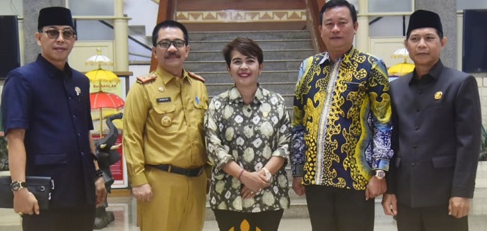DPRD Lampung Terima Kunjungan DPRD Waykanan Terkait Tata Tertib dan Kode Etik