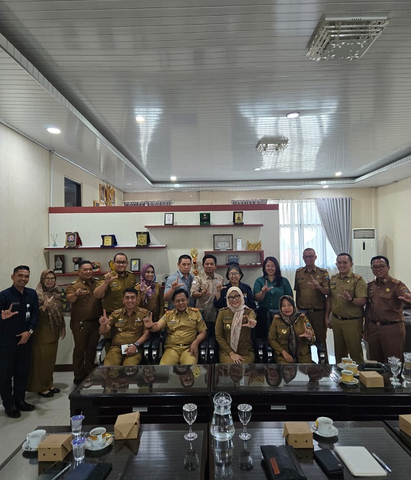 Satukan Persepsi Kejuaraan Marching Band,FYBI dan UIM Audiensi ke Sekda Lampung Selatan