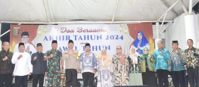 Wakil Ketua III DPRD Lampung Hadiri Doa Bersama di Mahan Agung