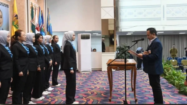 Irene Fransisca Giri Dilantik Sebagai Ketua PERWOSI Provinsi Lampung