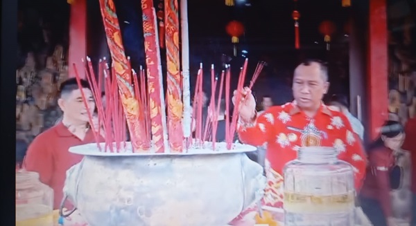 Plt Bupati Lampung Tengah Menghadiri Perayaan Imlek DI Bandar Jaya, Selasa 17 Februari 2026