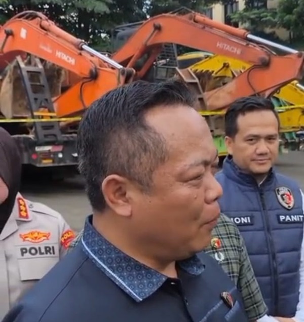 Polda Lampung Dalami Pelaku Intelektual Yang Membiayai Operasional Alat Berat di Lokasi Tambang