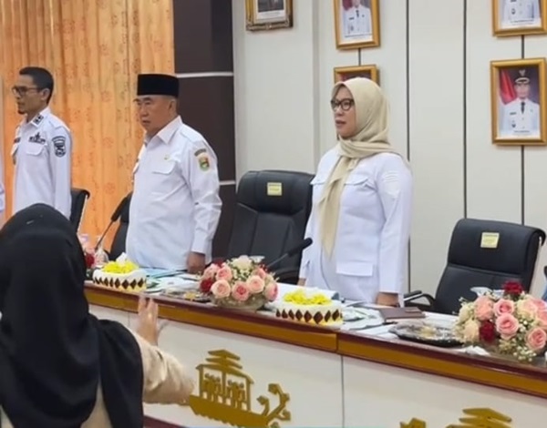 Bupati Tanggamus menyatakan  komitmennya untuk memberantas segala bentuk penyimpangan di lingkungan Pemerintah Kabupaten Tanggamus.