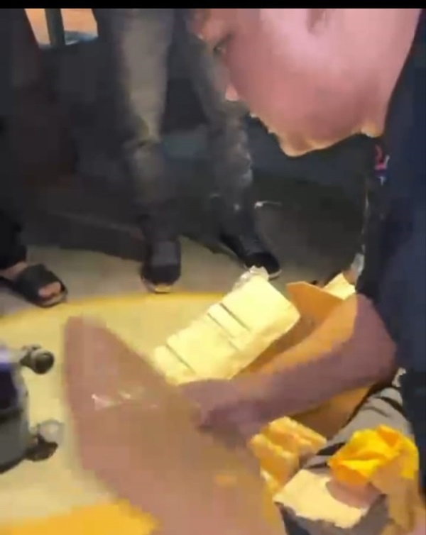 Satres Narkoba Polres Pringsewu Gagalkan Penyelundupan Ganja Seberat 24 Kilogram