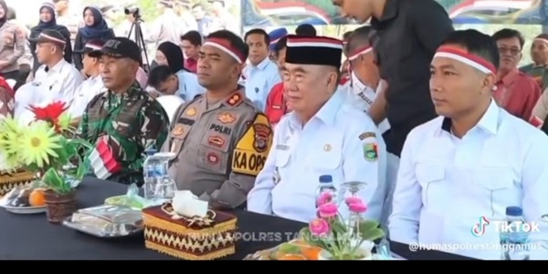 Polda Lampung bersama jajaran Polres mendorong pengembangan budidaya bawang putih di sejumlah daerah Di Lampung.