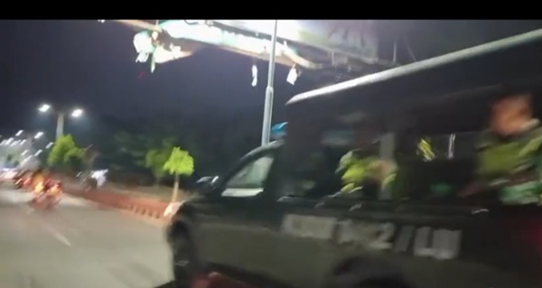 Patroli Skala Besar di Lampung Utara Melibatkan Kodim 0412/LU, Polres Lampung Utara, Brimob, POM, hingga Satpol PP