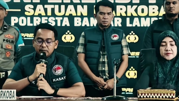 Satresnarkoba Polresta Bandar Lampung mengungkap 72 kasus tindak pidana narkotika dan mengamankan 100 tersangka selama pelaksanaan Operasi Antik Krakatau 2026.