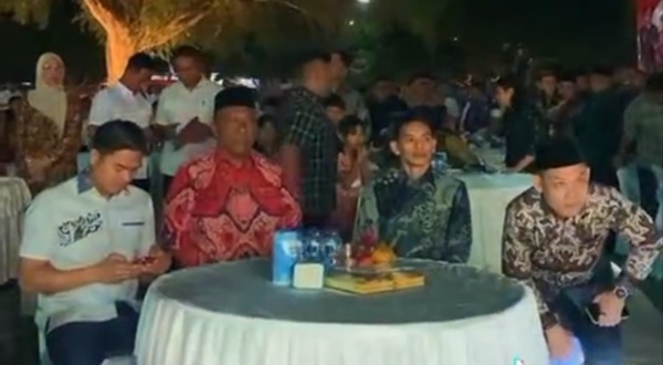 Suasana hangat dan penuh kebersamaan warnai acara pisah sambut Kapolres Lampung Tengah dari AKBP Charles Pandapotan Tampubolon  kepada AKBP Zaldy Kurniawan.