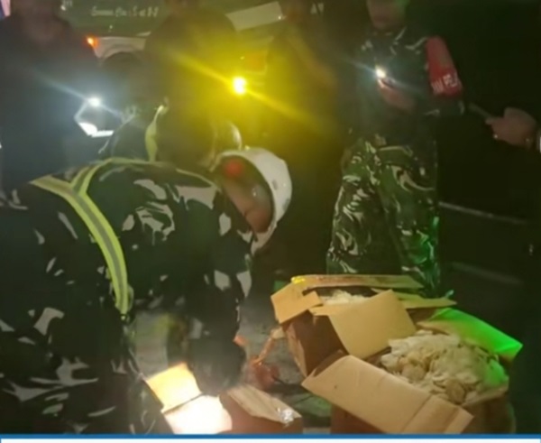 TNI AL melalui jajaran Koarmada RI berhasil menggagalkan upaya pengiriman ribuan cartridge liquid vape.